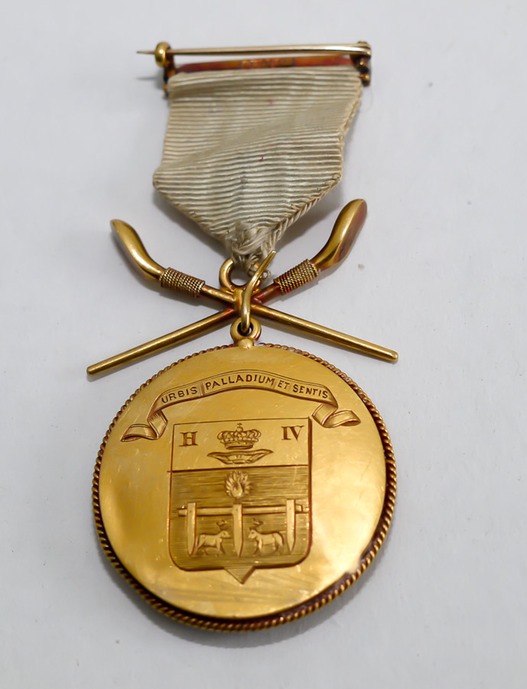 Championship Medal Ladies 1884 - verso