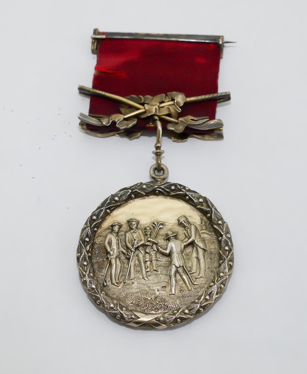Médaille du Duke Hamilton and Brandon pour l'anniversaire de 1857 - Verso